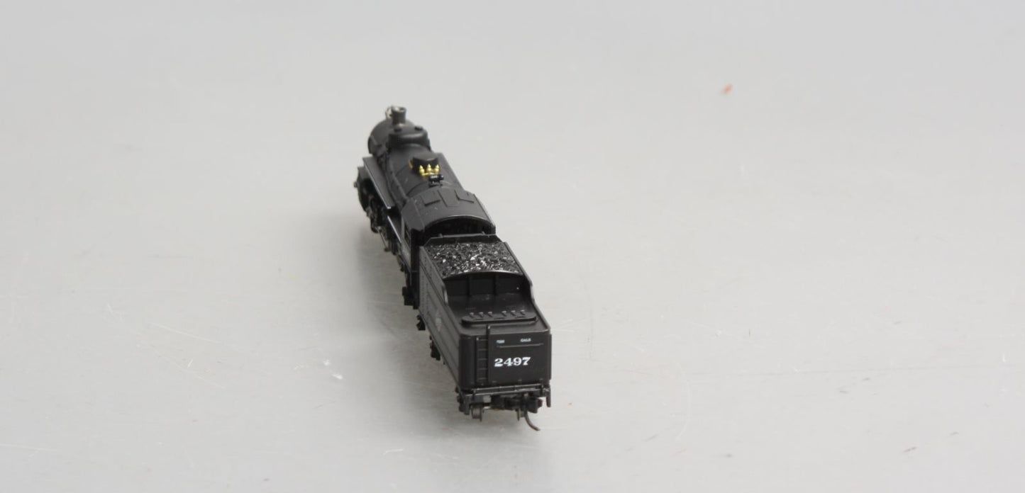 Model Power 87574 N Scale C&NW 2-8-2 USRA Mikado Steam Locomotive & Tender