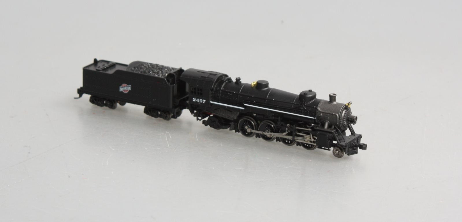 Model Power 87574 N Scale C&NW 2-8-2 USRA Mikado Steam Locomotive & Tender