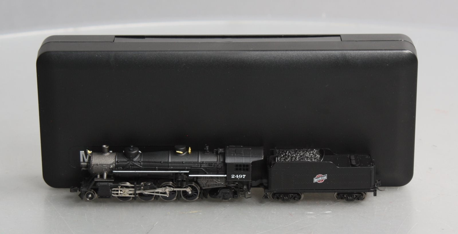 Model Power 87574 N Scale C&NW 2-8-2 USRA Mikado Steam Locomotive & Tender