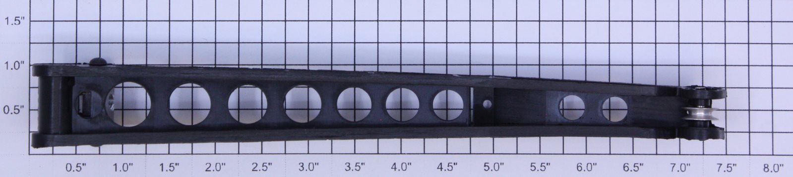 Lionel 6560-12 Black Crane Boom with Pulley and Elevating Nut