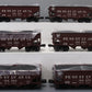 MTH 20-90640 Pennsylvania 6-Car 2-Bay Fish Belly Hopper w/ Coal Load MT/Box