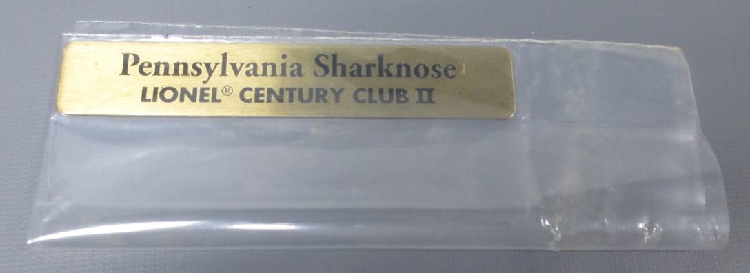 Lionel 6-24144 CCII Pennsylvania Sharknose Display Case LN