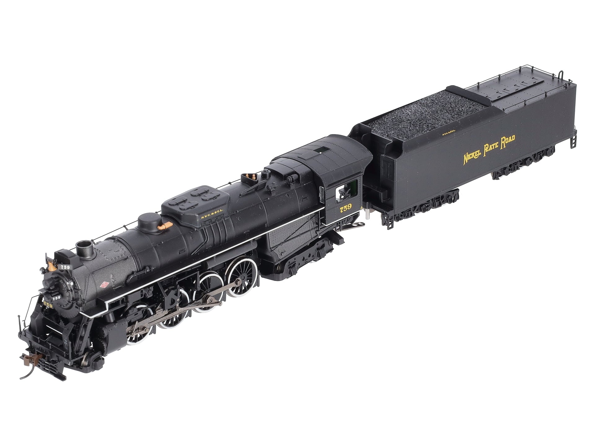 Bachmann 52404 HO Nickel Plate 2-8-4 Berkshire Steam Loco & Tender w/Sound & DCC NIB