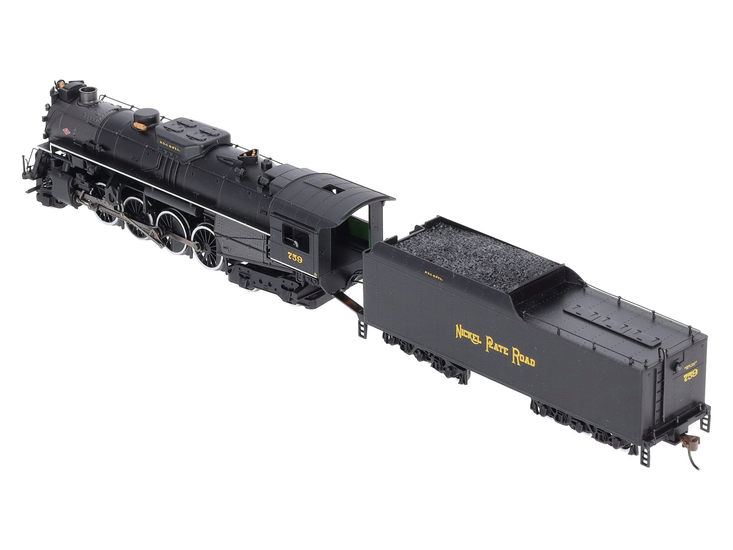 Bachmann 52404 HO Nickel Plate 2-8-4 Berkshire Steam Loco & Tender w/Sound & DCC NIB