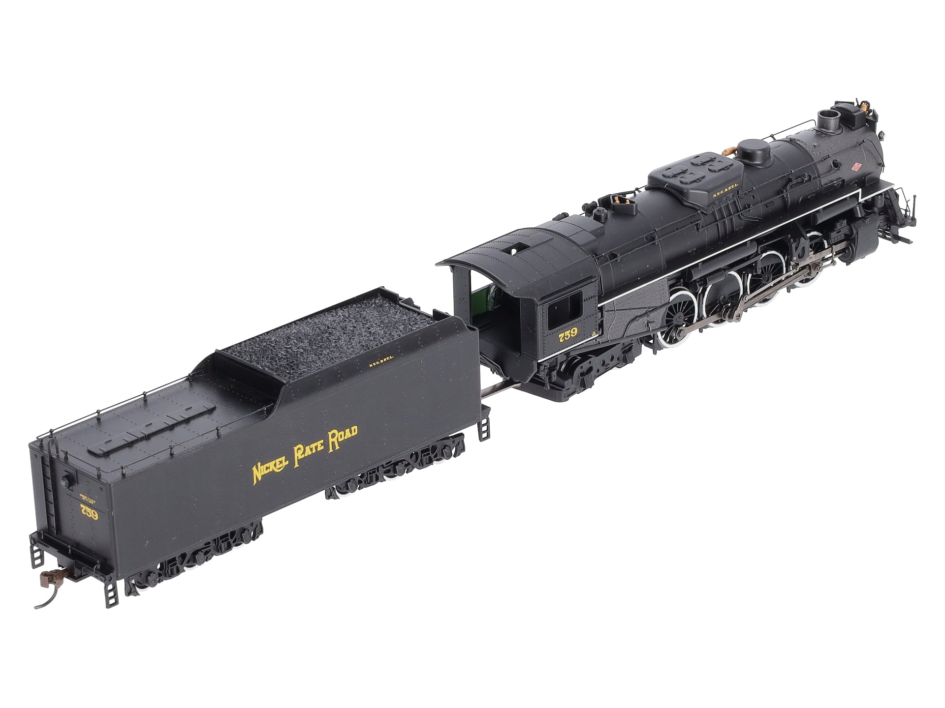 Bachmann 52404 HO Nickel Plate 2-8-4 Berkshire Steam Loco & Tender w/Sound & DCC NIB