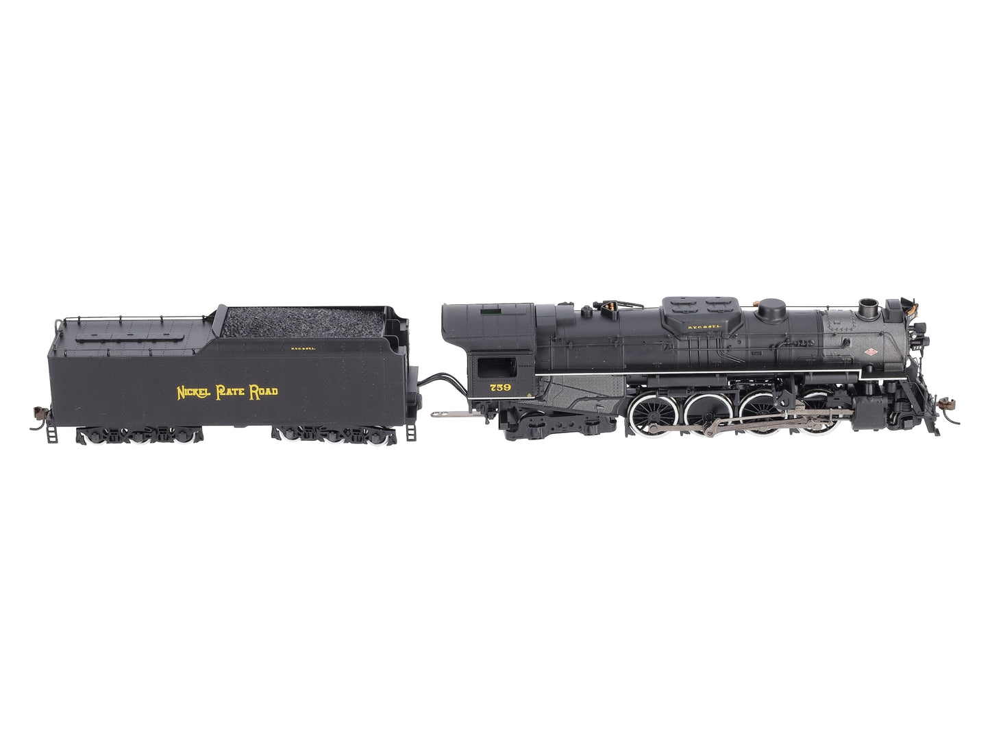 Bachmann 52404 HO Nickel Plate 2-8-4 Berkshire Steam Loco & Tender w/Sound & DCC NIB