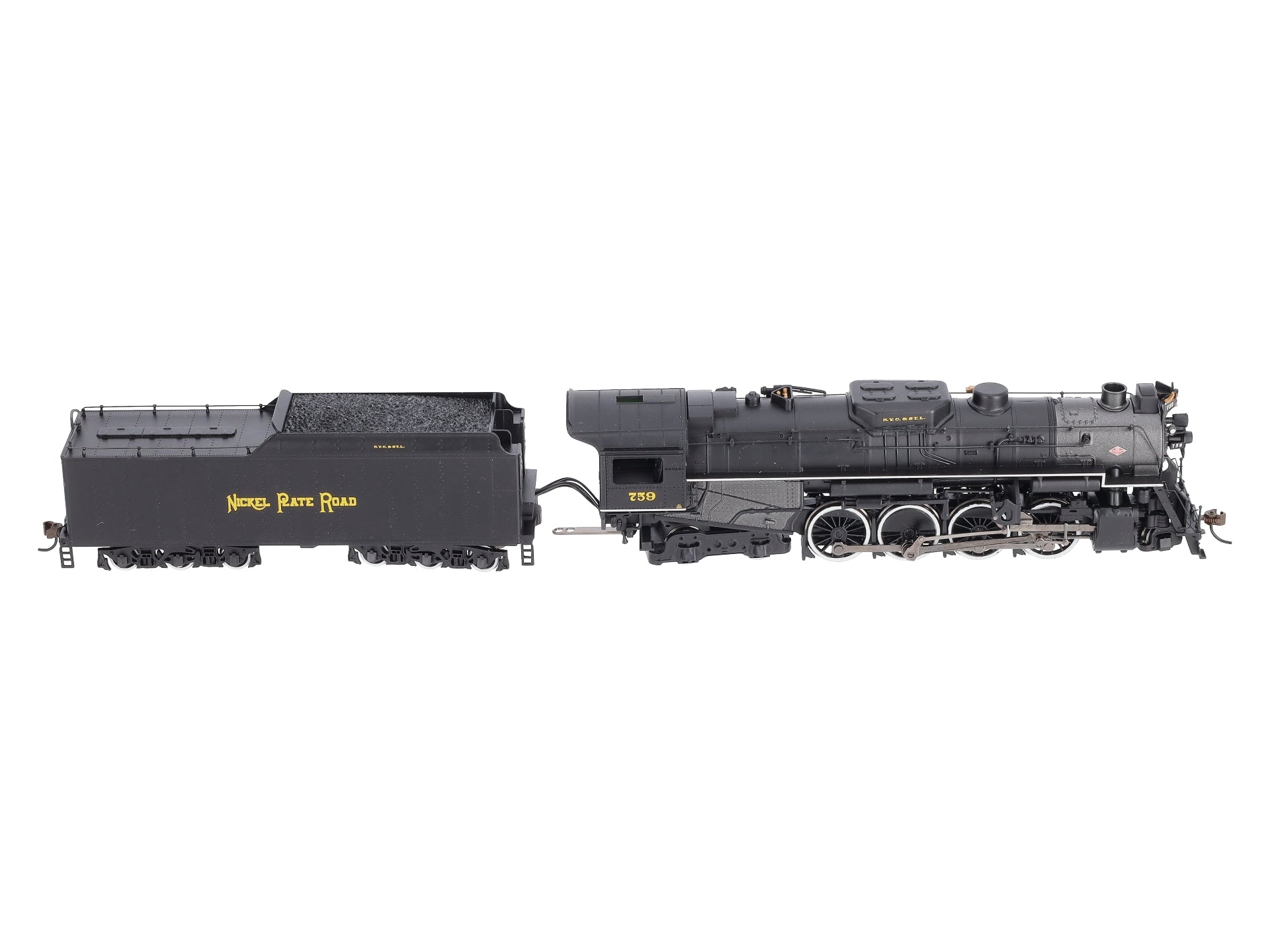 Bachmann 52404 HO Nickel Plate 2-8-4 Berkshire Steam Loco & Tender w/Sound & DCC NIB