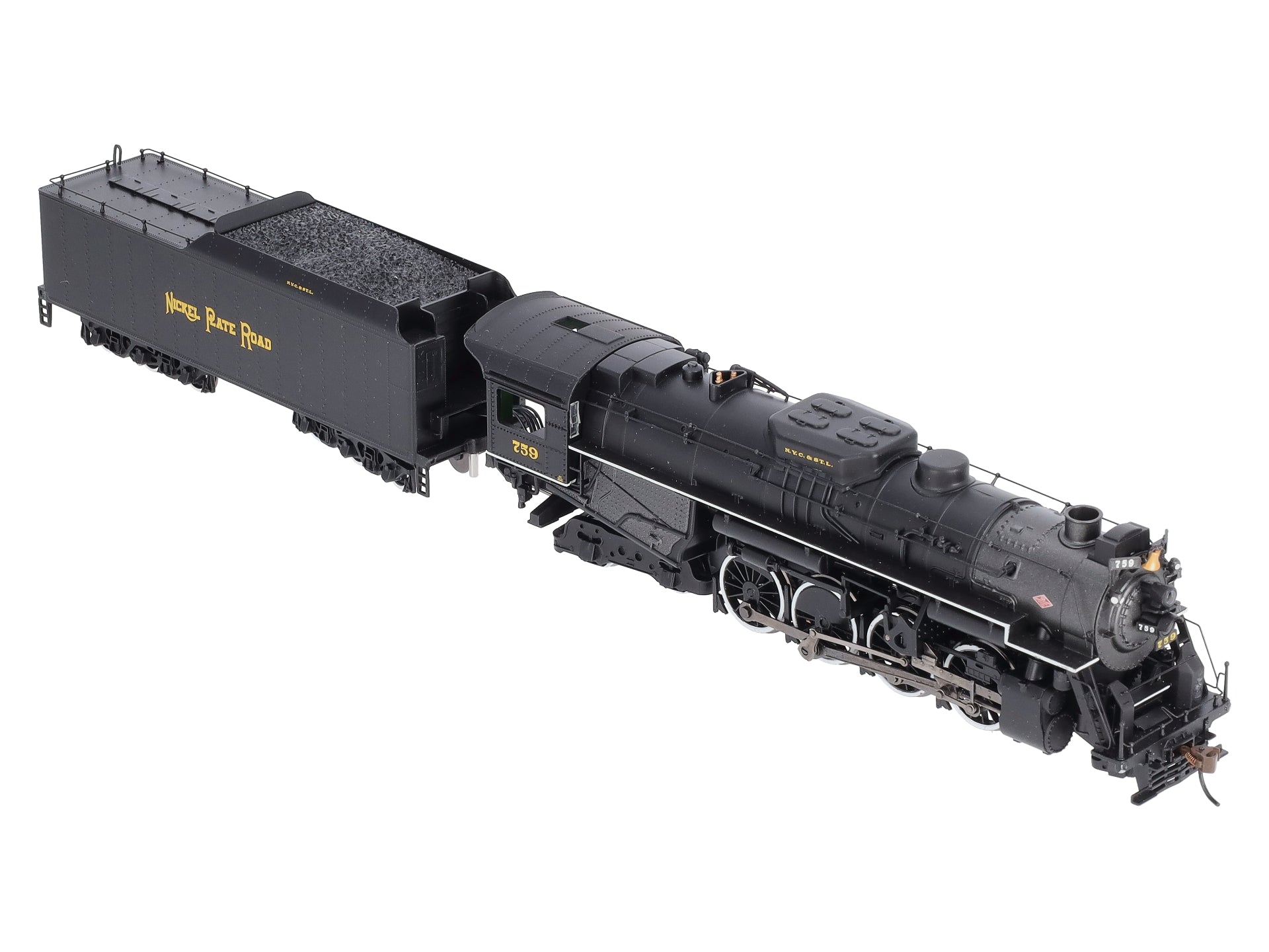 Bachmann 52404 HO Nickel Plate 2-8-4 Berkshire Steam Loco & Tender w/Sound & DCC NIB