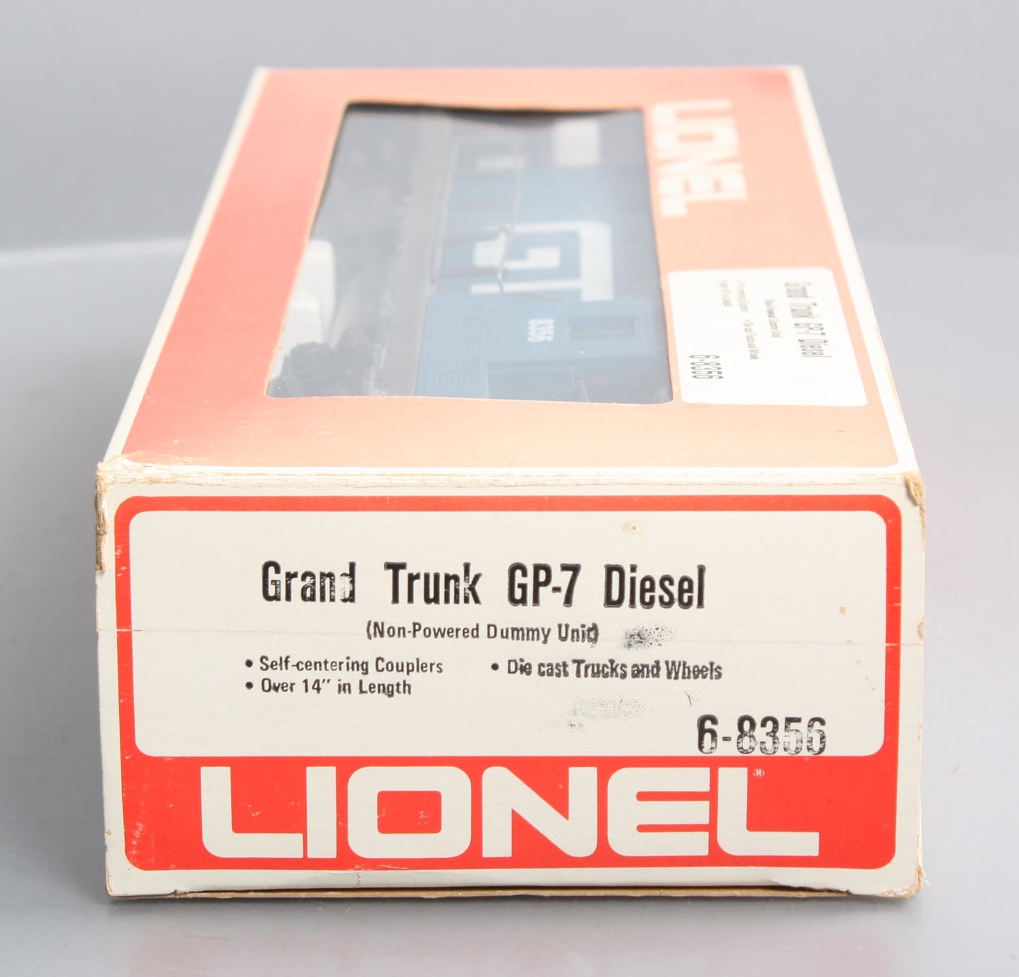Lionel 6-8356 Grand Trunk GP7 Non-Powered Diesel Locomotive EX/Box