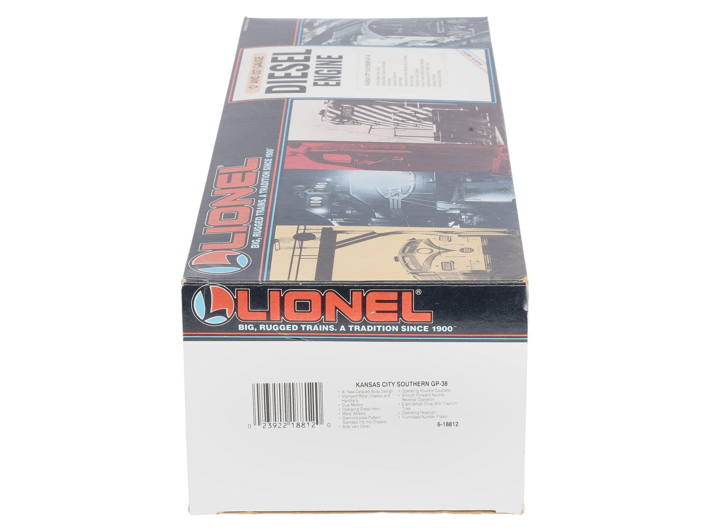 Lionel 6-18812 O Kansas City Southern GP-38 Diesel Locomotive #4000 LN/Box