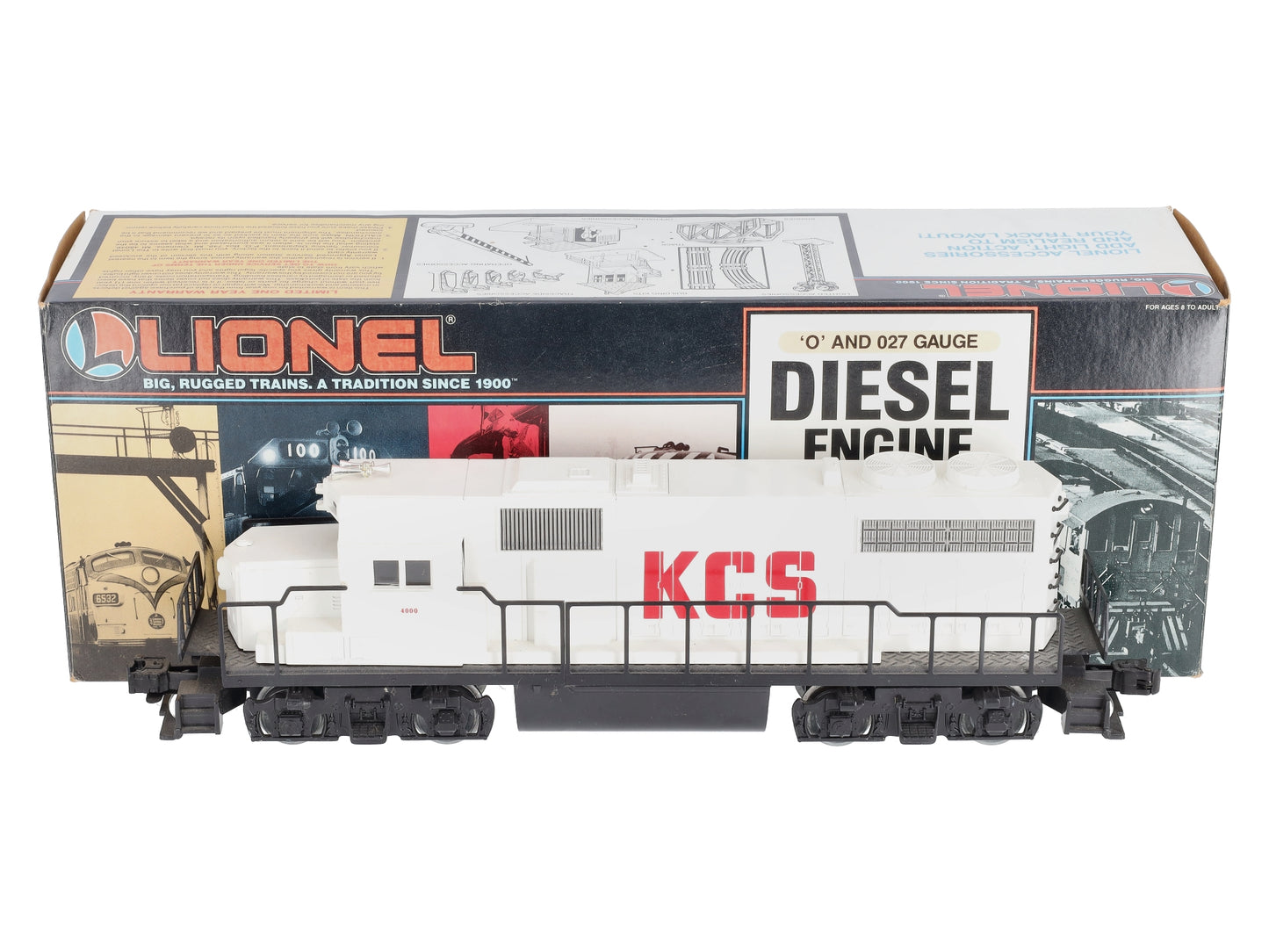 Lionel 6-18812 O Kansas City Southern GP-38 Diesel Locomotive #4000 LN/Box