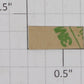 Lionel 815-4 "Lionel Lines" Brass Sticker Nameplate with Adhesive