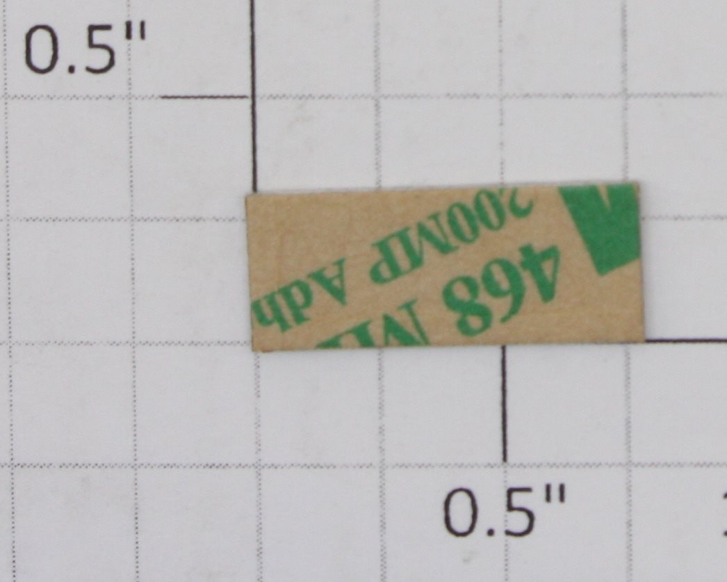 Lionel 815-1 "815" Brass Sticker Nameplate with Adhesive