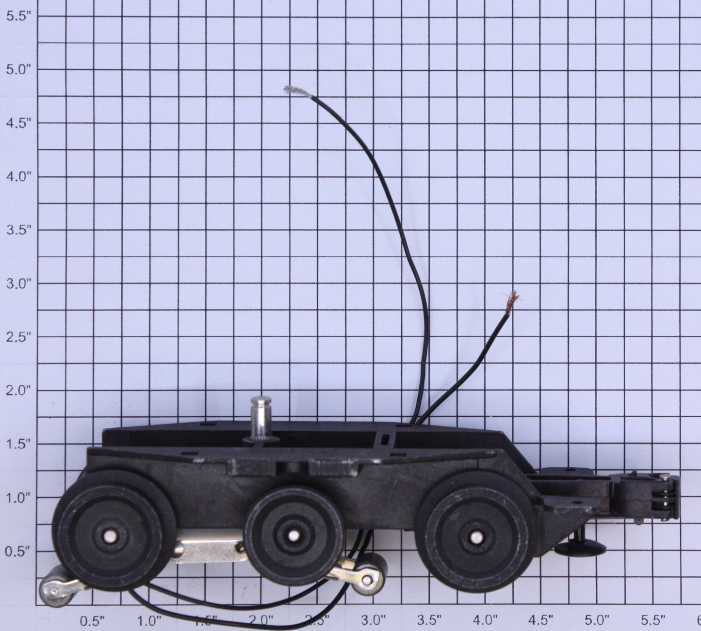 Lionel 18566-511 Dummy 6-Wheel Collector Truck Assembly w Operating Coupler