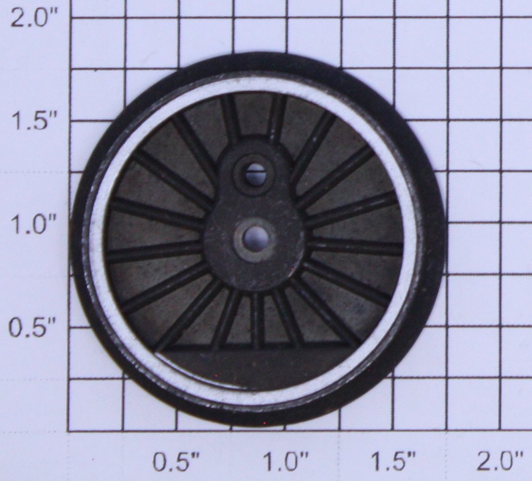 Lionel 18063-617 Plain Flanged Drive Wheel with Whitewall