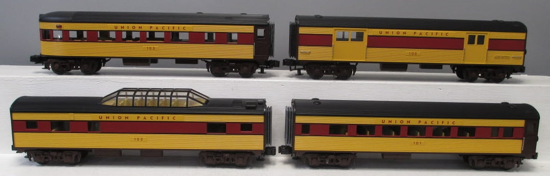 MTH 30-6107 O Gauge Union Pacific RailKing O-27 Streamlined Passenger Set MT/Box