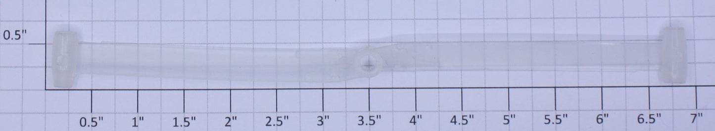 Lionel 3419-48 O Gauge Clear Round Hole Helicopter Rotor with Pods