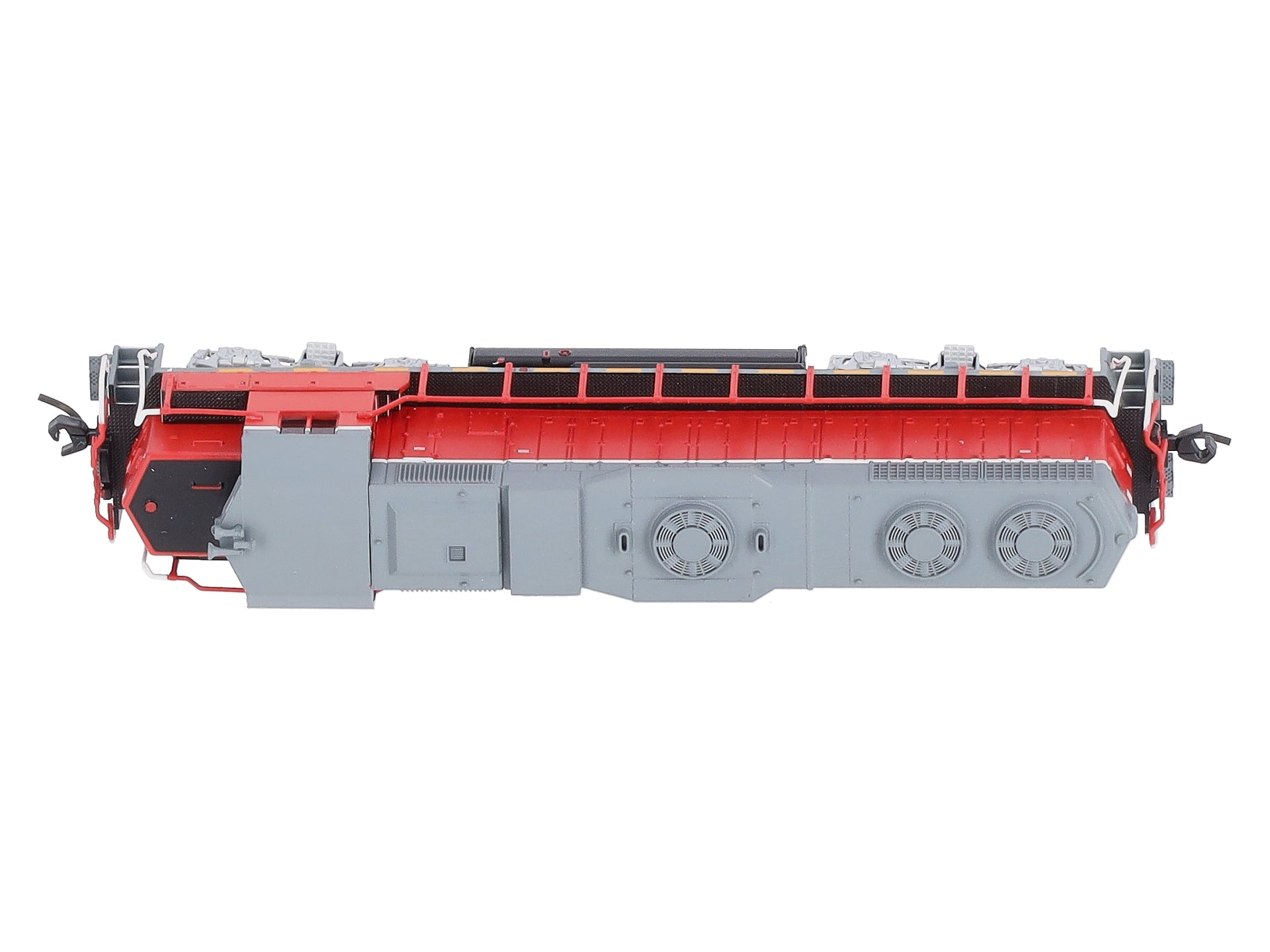 Atlas 40002743 N Rail America EMD GP38 Low Nose Diesel Locomotive with Dynamic