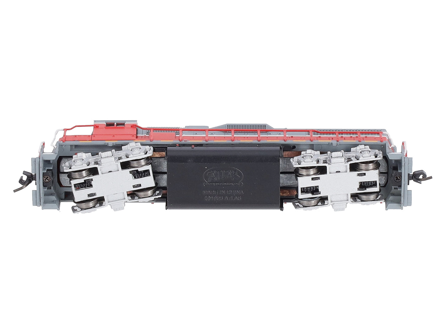 Atlas 40002743 N Rail America EMD GP38 Low Nose Diesel Locomotive with Dynamic