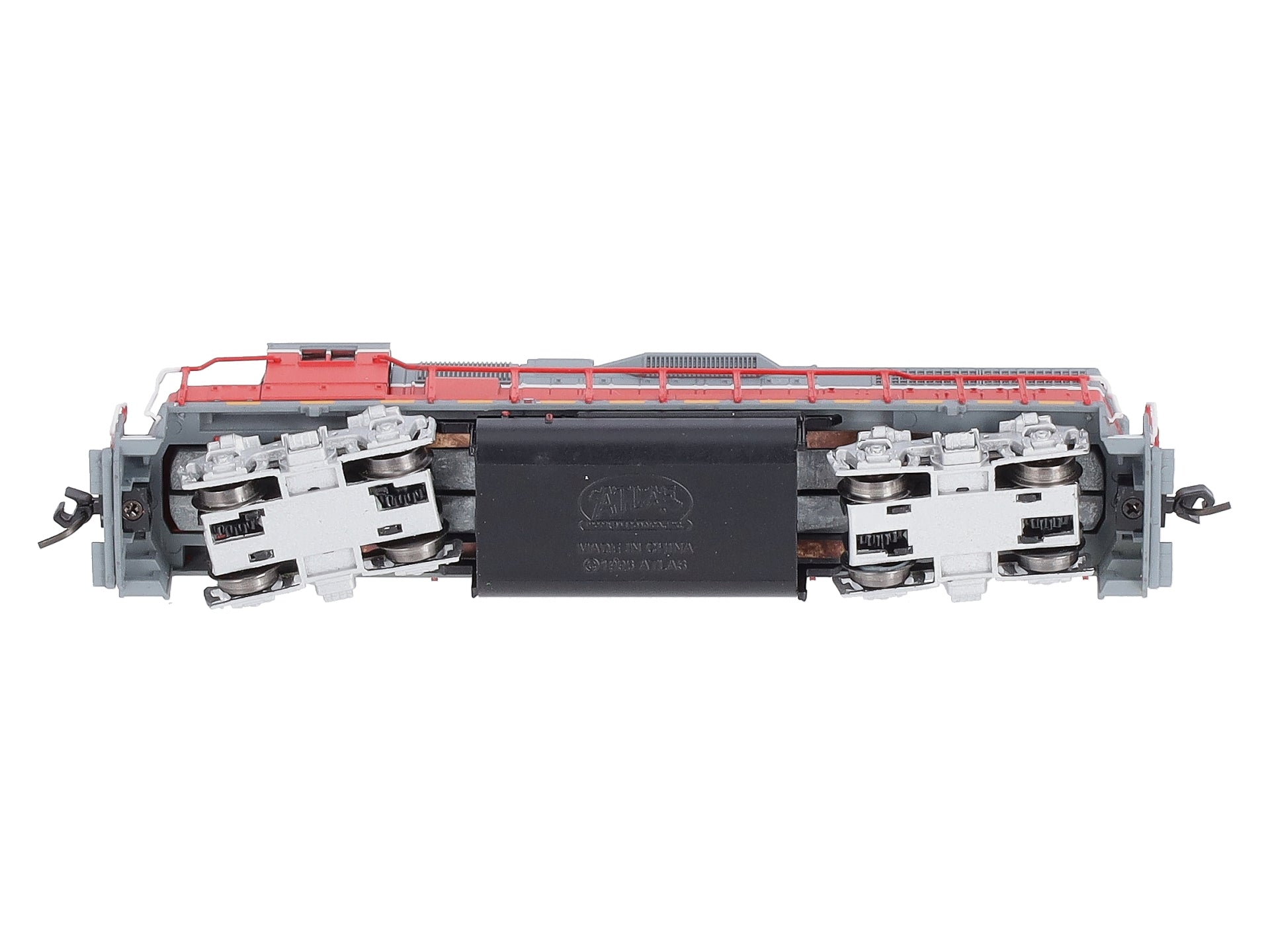 Atlas 40002743 N Rail America EMD GP38 Low Nose Diesel Locomotive with Dynamic