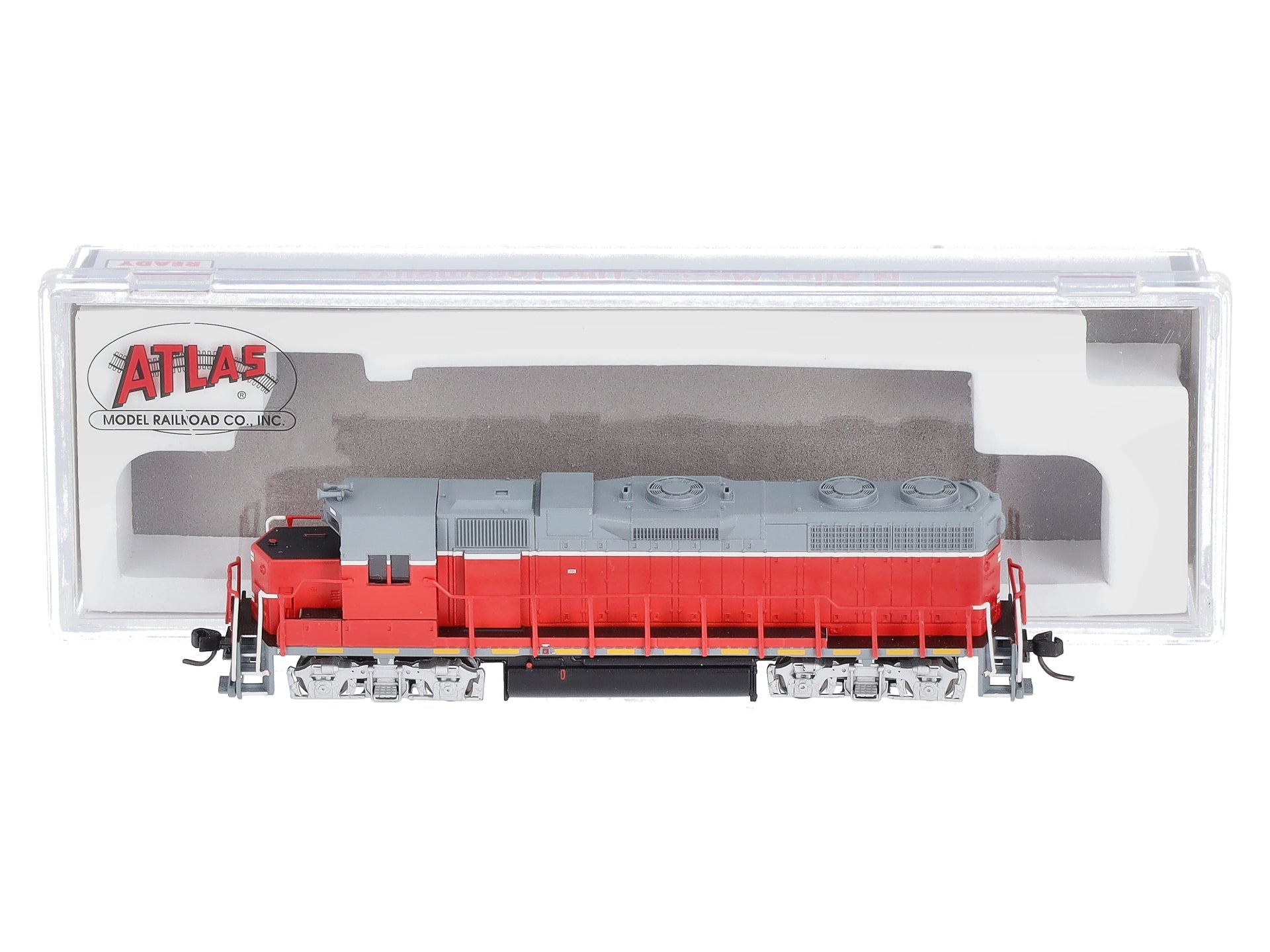 Atlas 40002743 N Rail America EMD GP38 Low Nose Diesel Locomotive with Dynamic