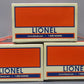 Lionel 6-11875 O Gauge Northern Pacific Steel Sided Refrigerator Car 3 Pack NIB