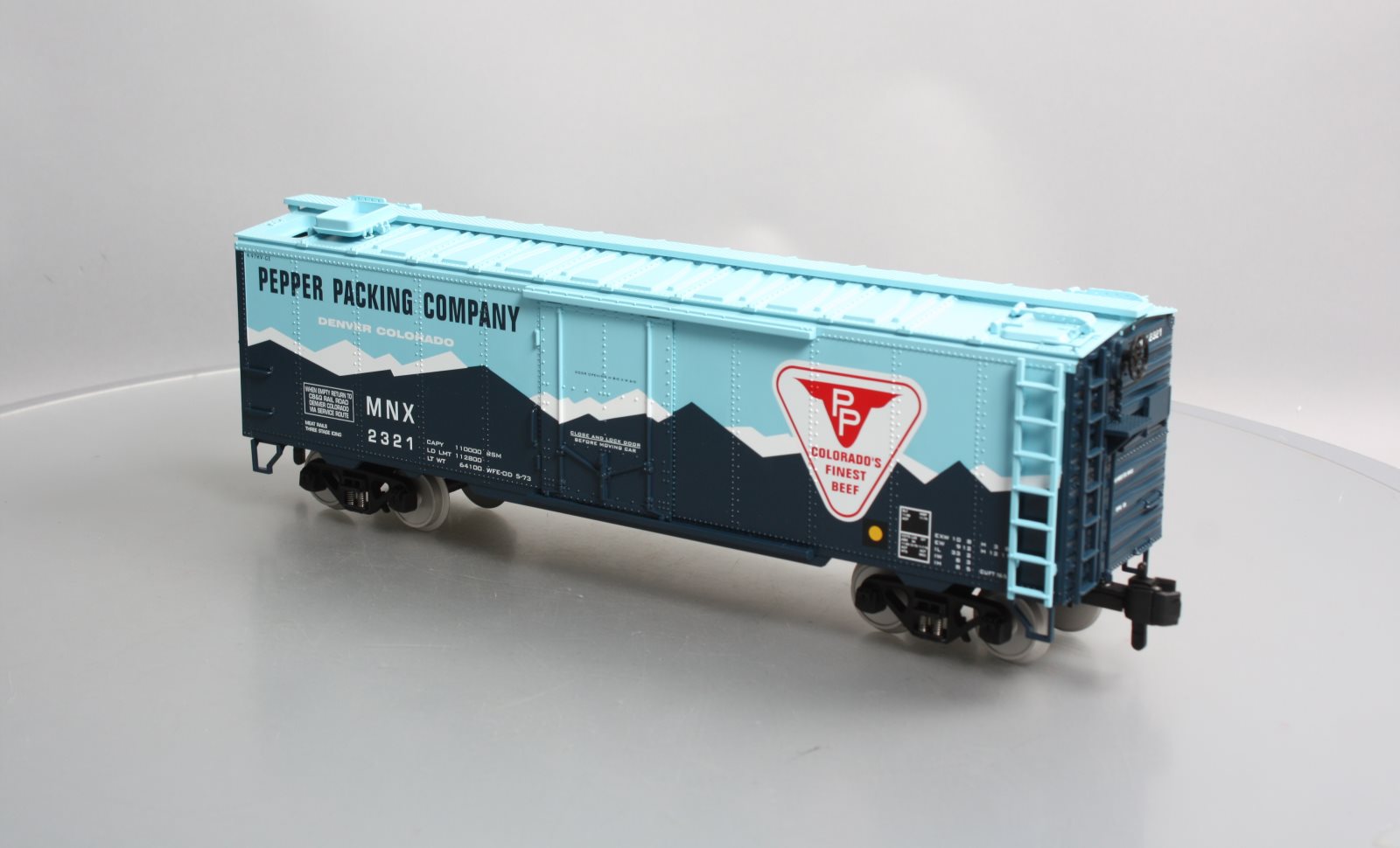 MTH 70-78006 G Scale Pepper Packing 40' Reefer Car #2321