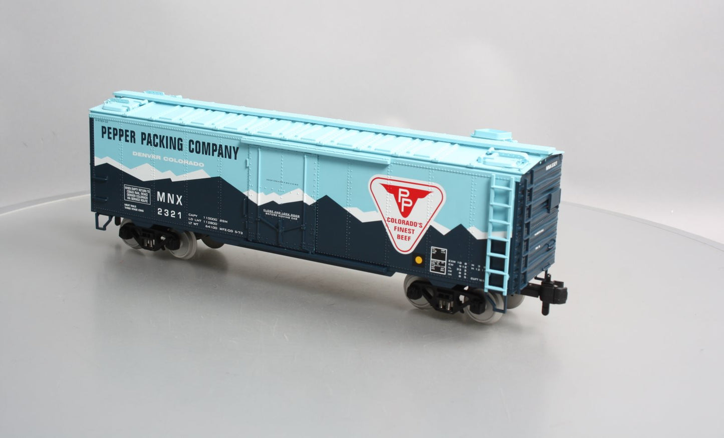 MTH 70-78006 G Scale Pepper Packing 40' Reefer Car #2321