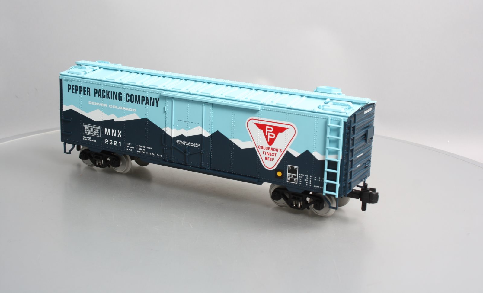MTH 70-78006 G Scale Pepper Packing 40' Reefer Car #2321