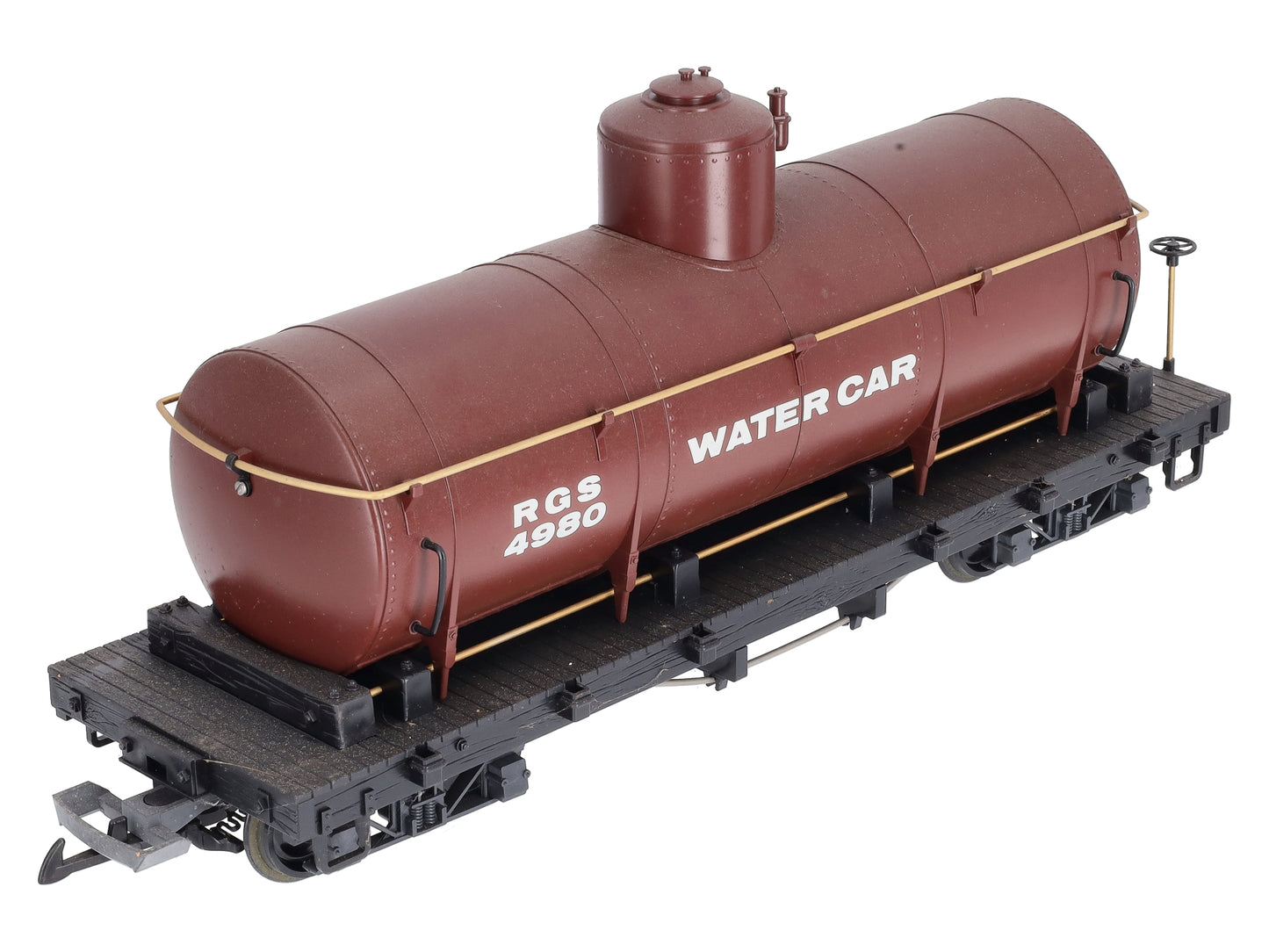 LGB 4080-Y03 RGS Single Dome Long Tank Car w/Plastic Wheels LN/Box