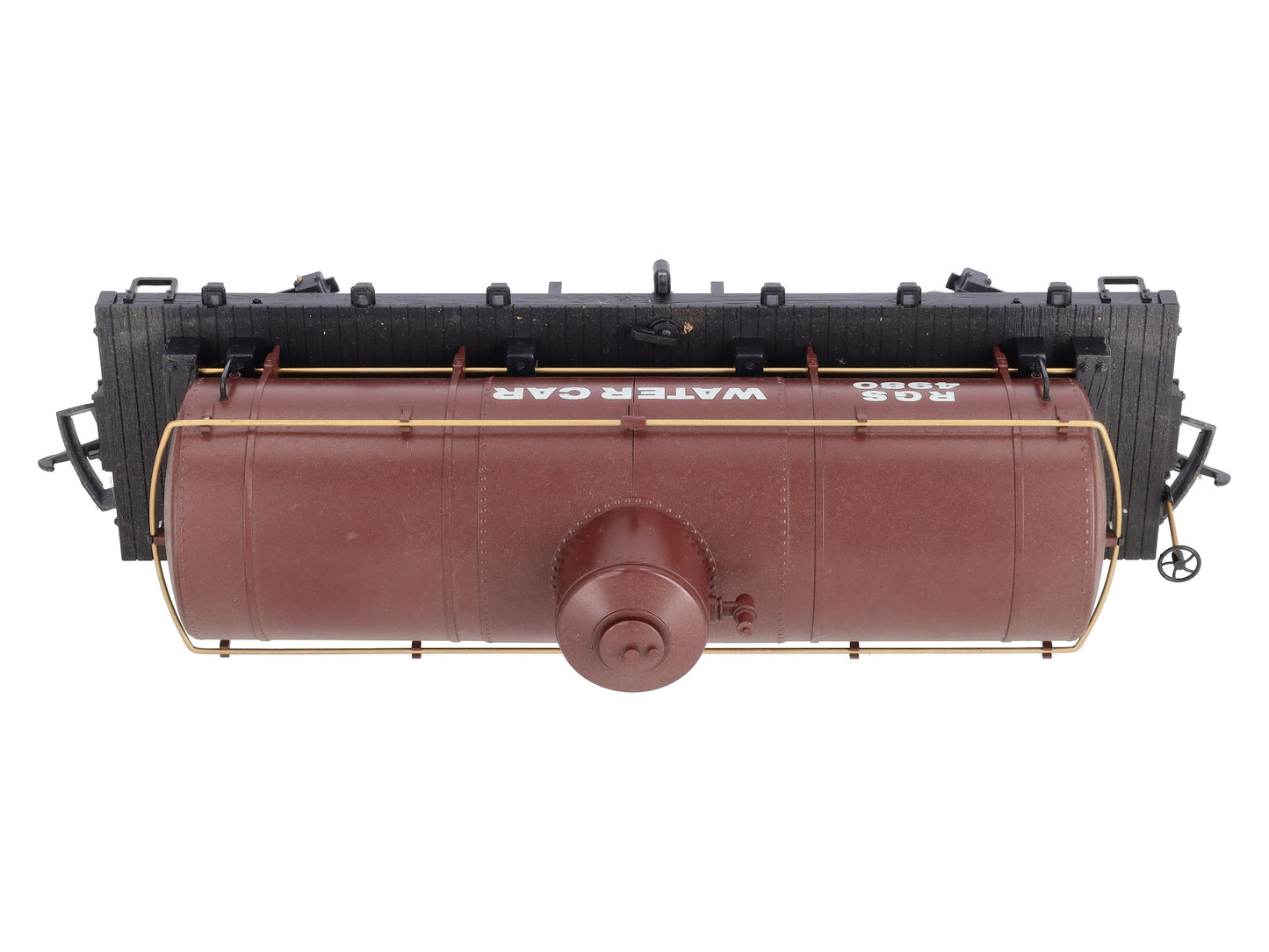 LGB 4080-Y03 RGS Single Dome Long Tank Car w/Plastic Wheels LN/Box