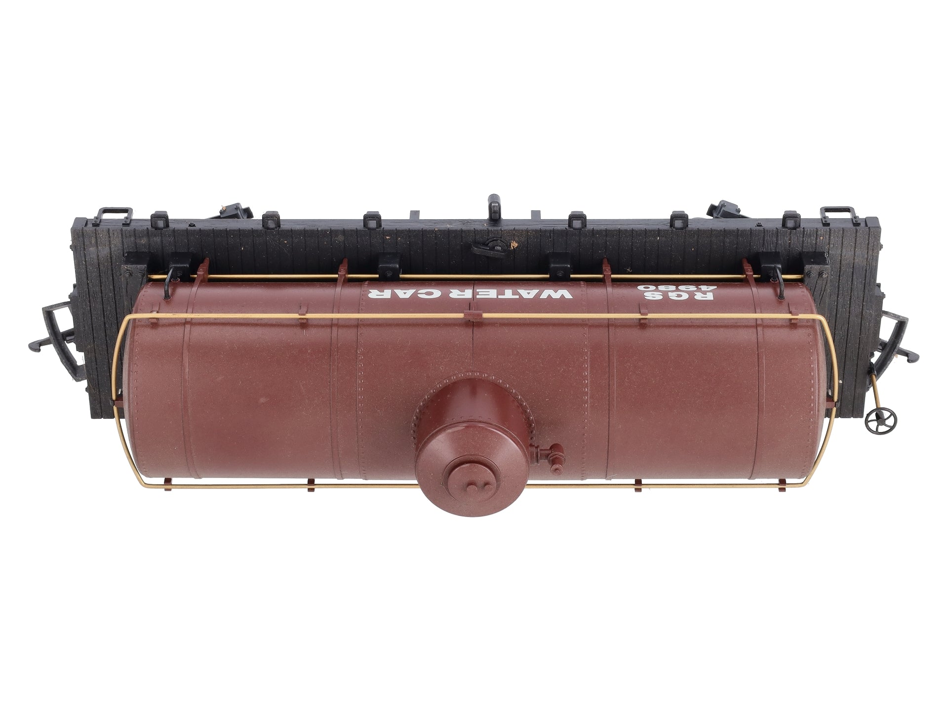 LGB 4080-Y03 RGS Single Dome Long Tank Car w/Plastic Wheels LN/Box