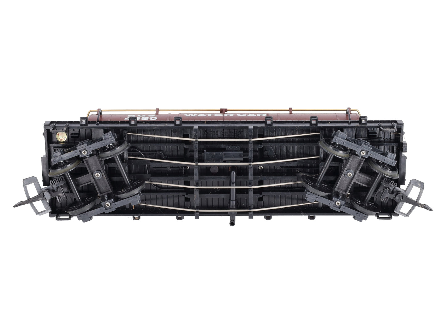 LGB 4080-Y03 RGS Single Dome Long Tank Car w/Plastic Wheels LN/Box