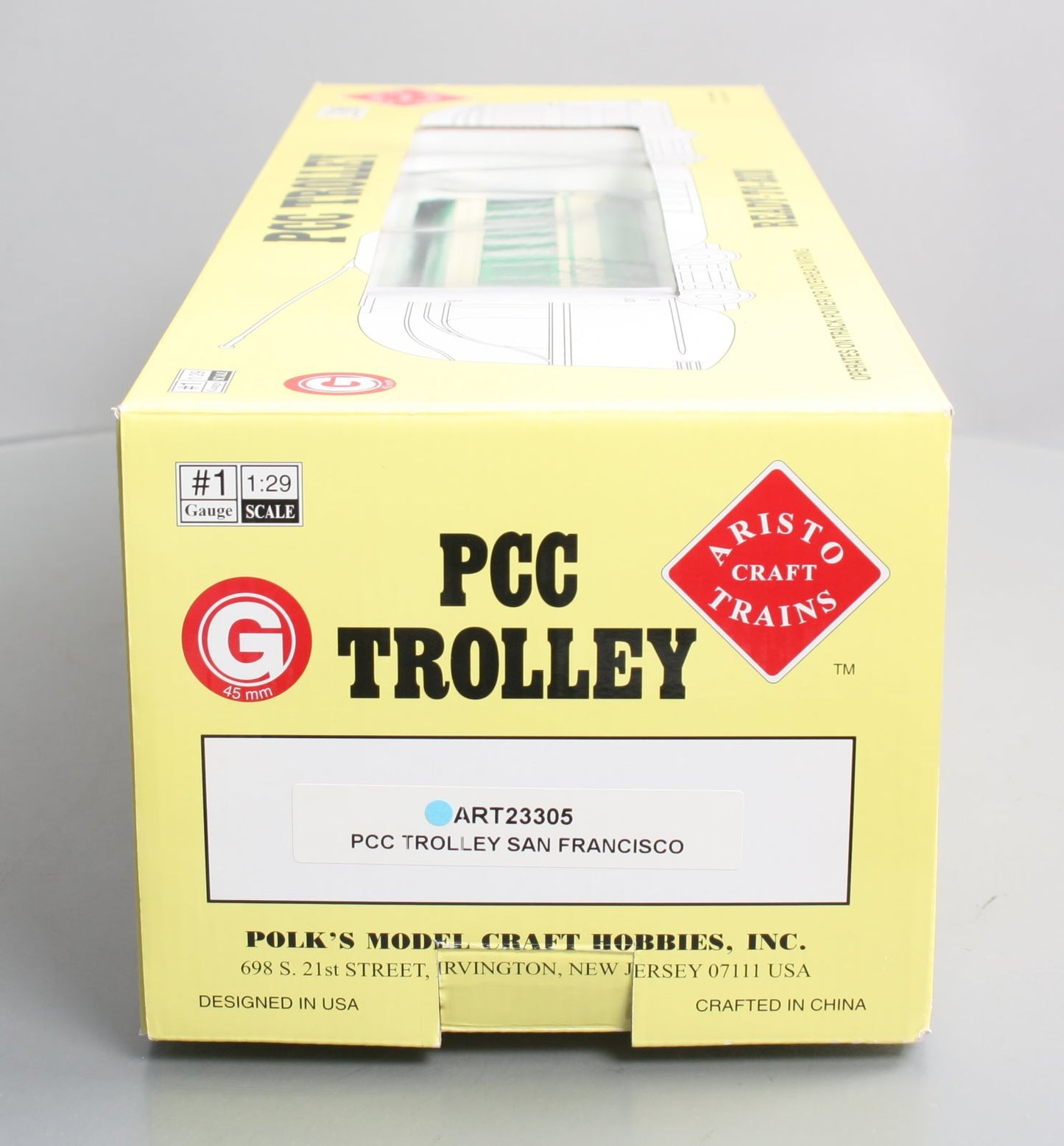 Aristo-Craft 23305 PCC Trolley San Francisco