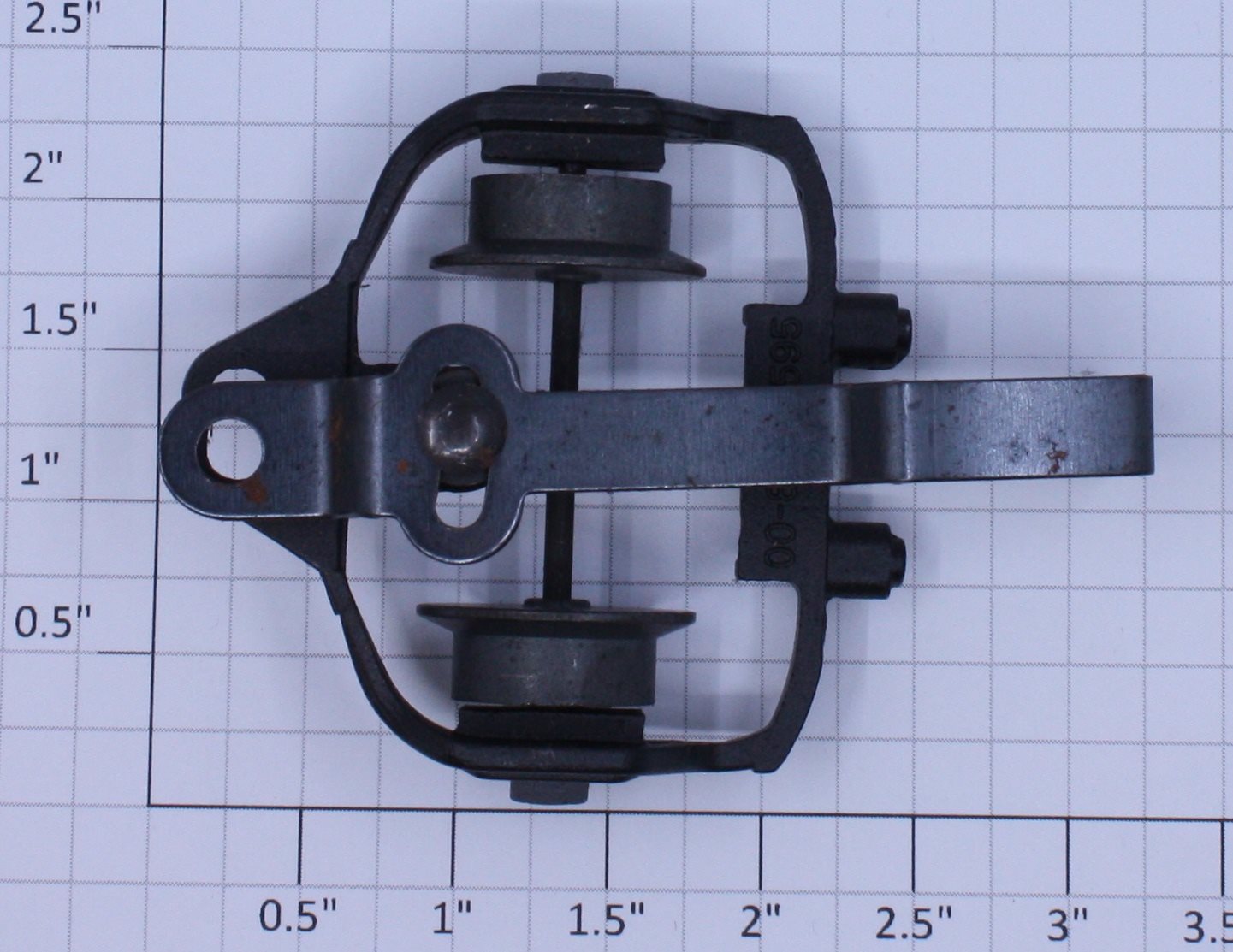 Lionel 8610-581 Rear Truck & Drawbar Assembly