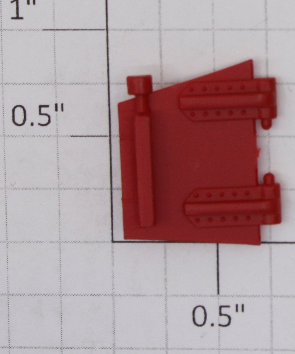 Lionel 17127-134 Red Left Hand Door for 3-Bay Hopper