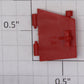 Lionel 17127-134 Red Left Hand Door for 3-Bay Hopper