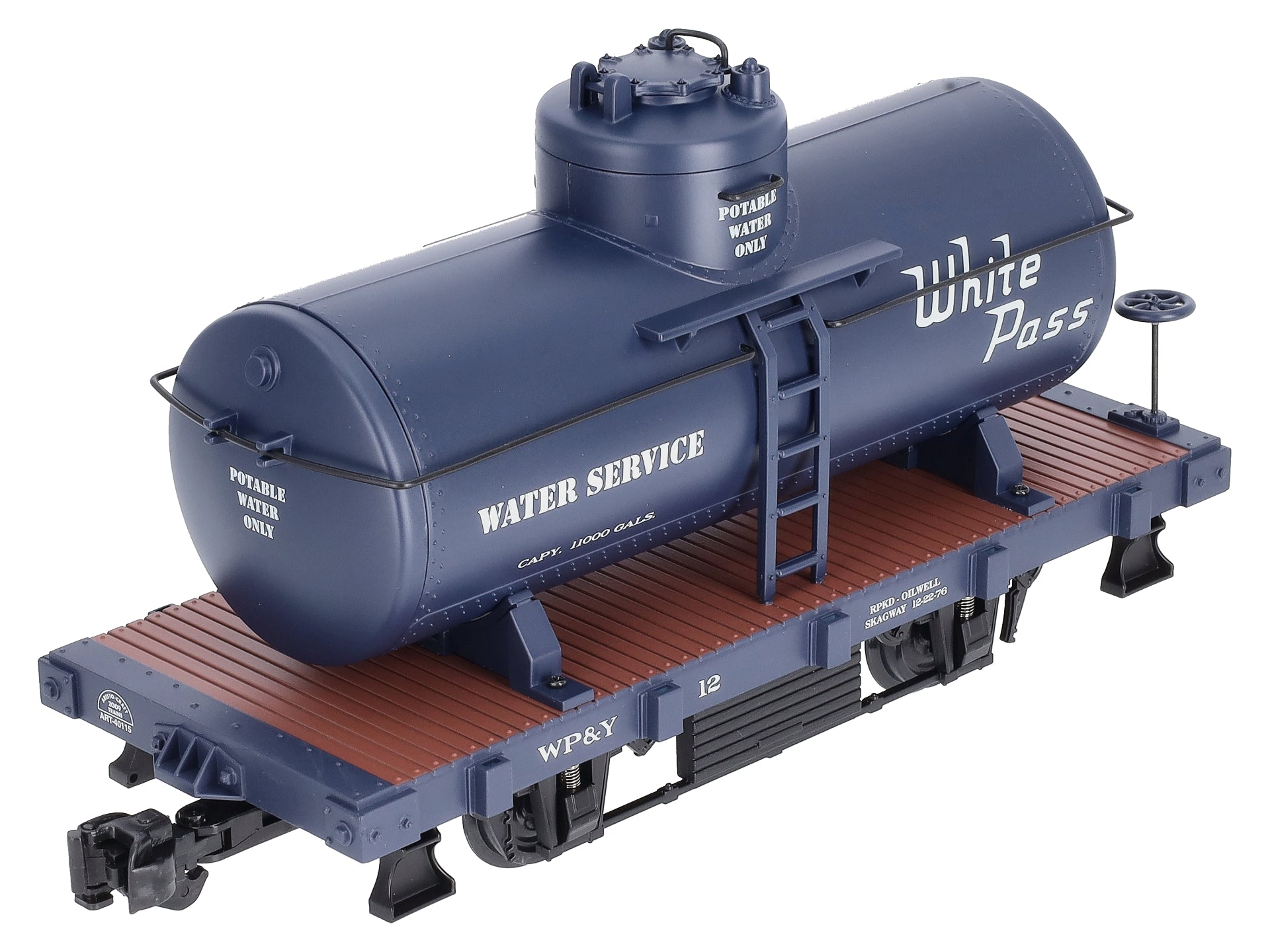 Aristo-Craft 40115 WP&Y 20' Tank Car