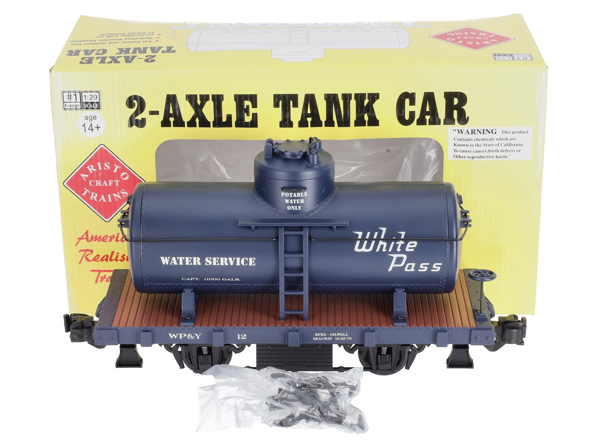 Aristo-Craft 40115 WP&Y 20' Tank Car