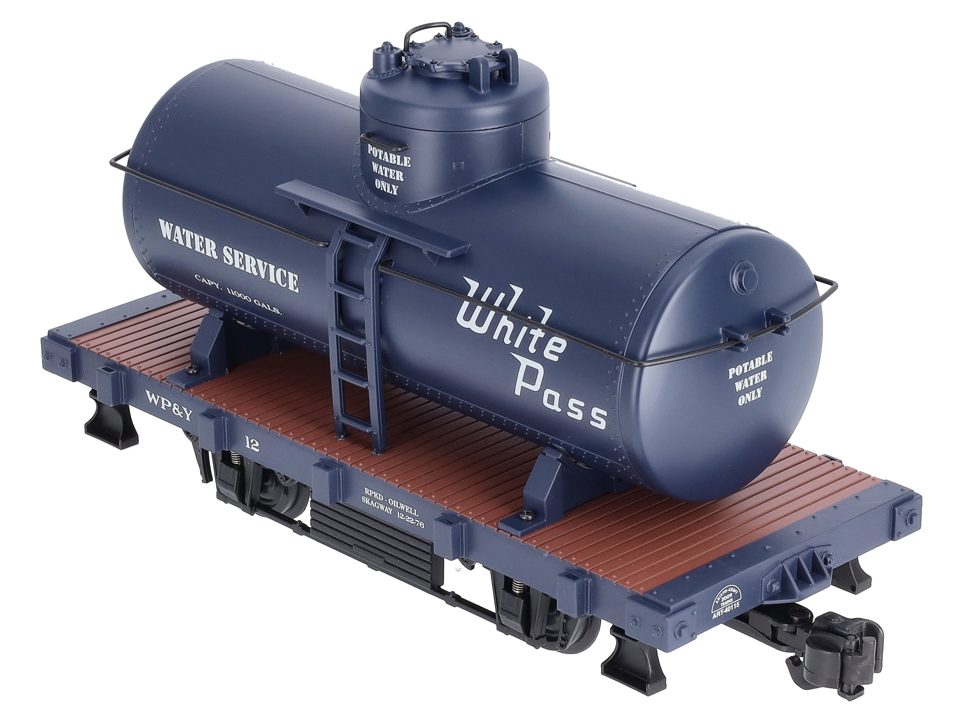 Aristo-Craft 40115 WP&Y 20' Tank Car
