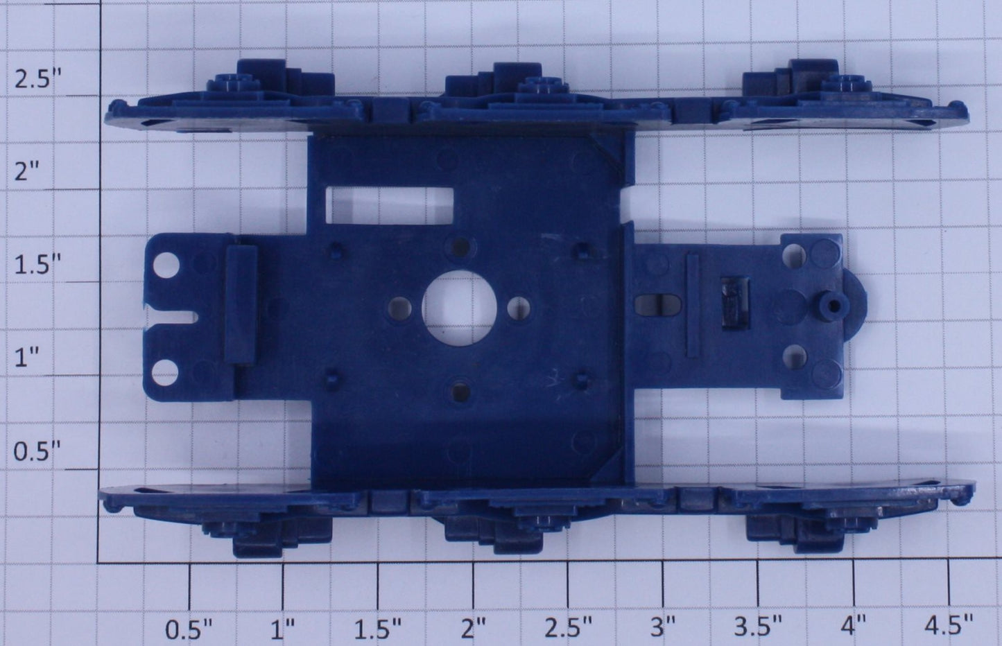 Lionel 18810-70 Blue 6-Wheel SD-18 Truck Frame with Side Frames