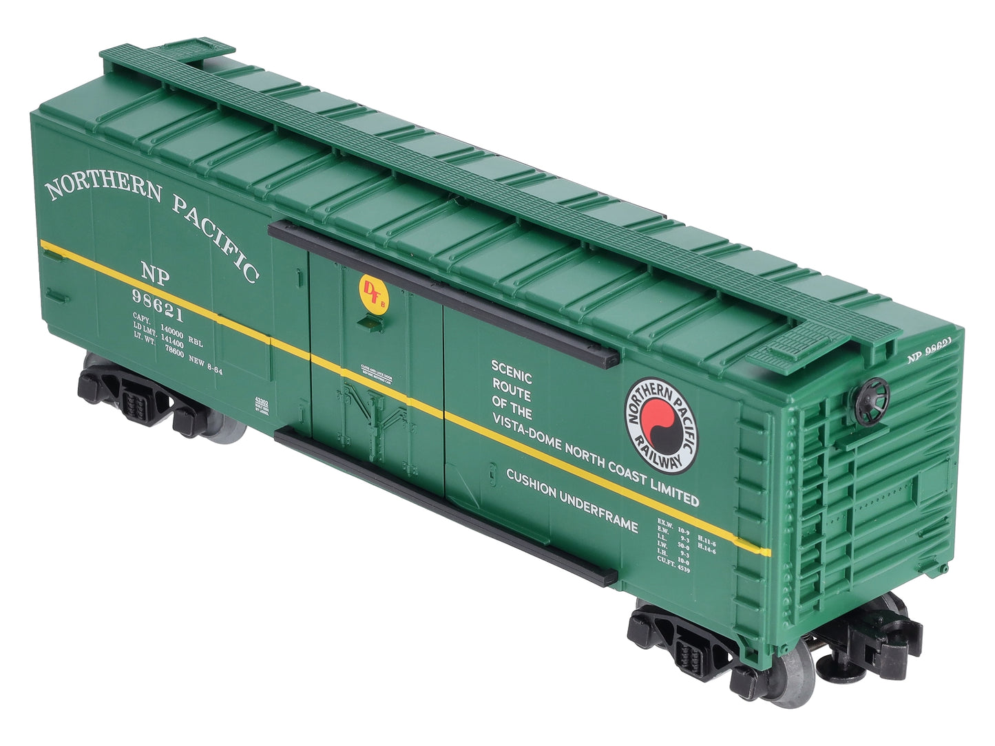 Lionel 2243302 O Northern Pacific RBL Reefer Car #98621
