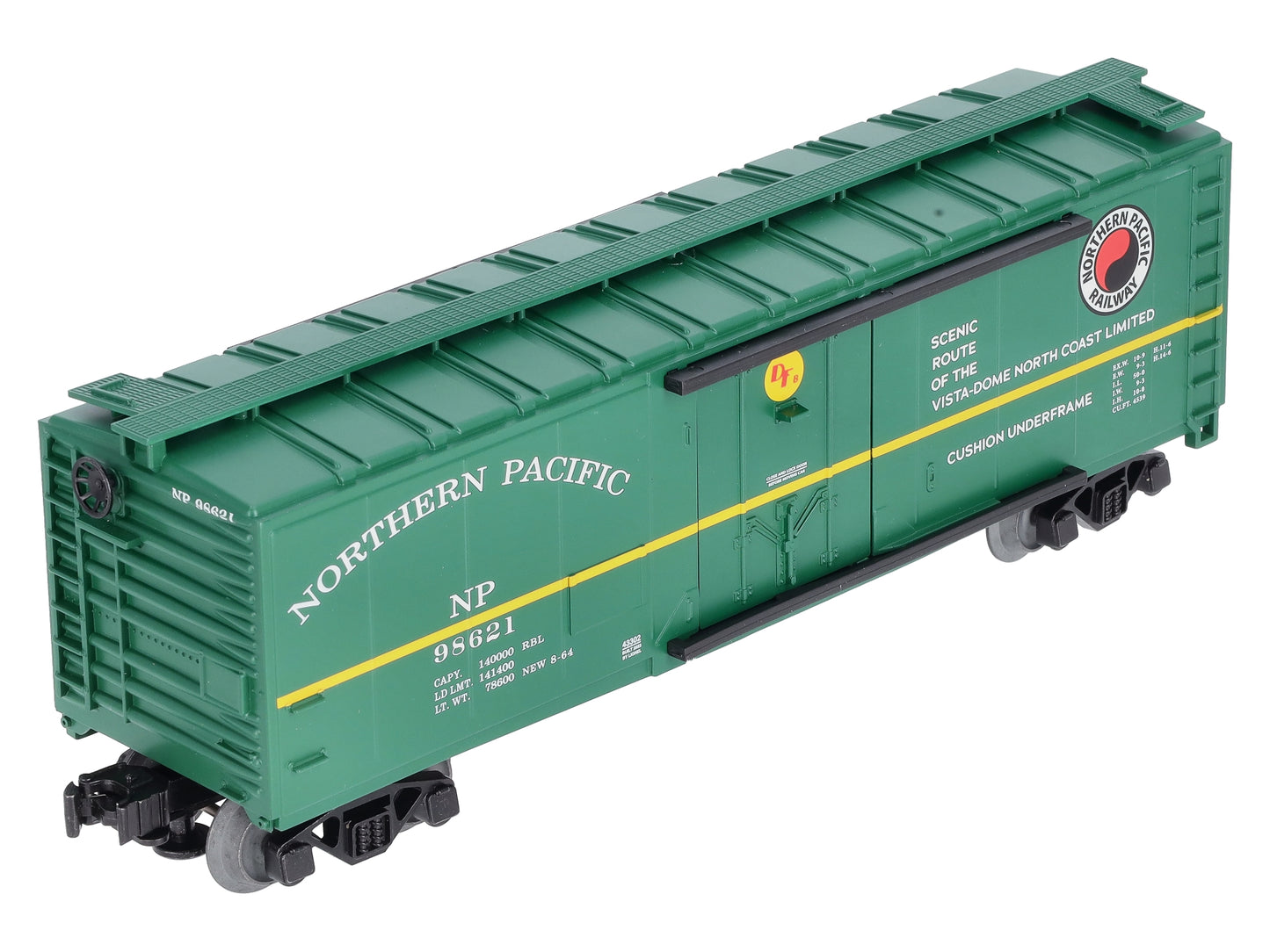 Lionel 2243302 O Northern Pacific RBL Reefer Car #98621