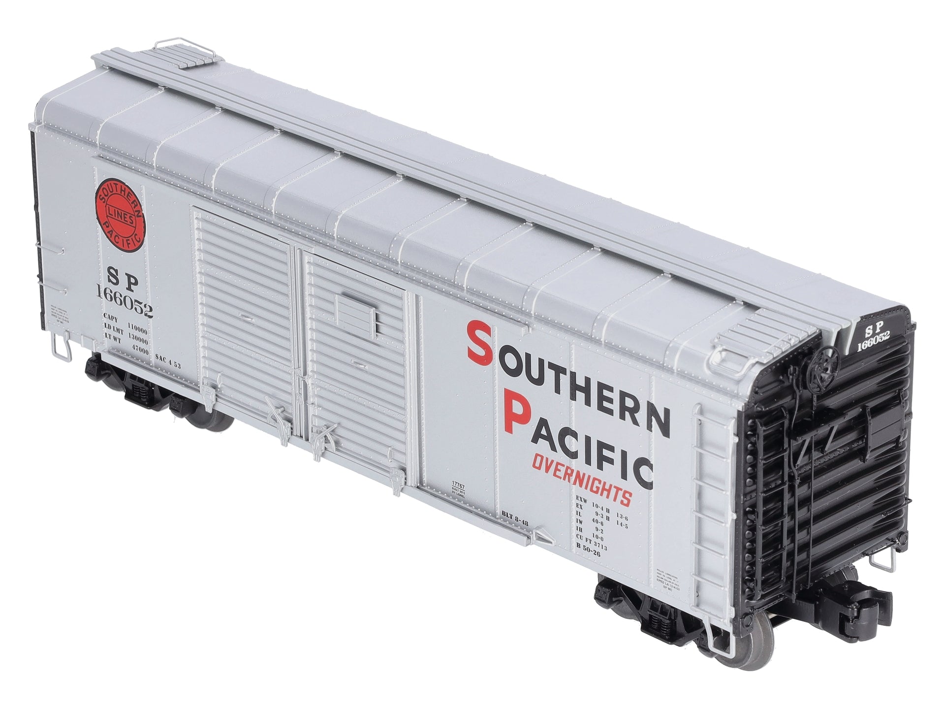 Lionel 6-17767 O Gauge SP Round-Roof Boxcar #166052 – Trainz