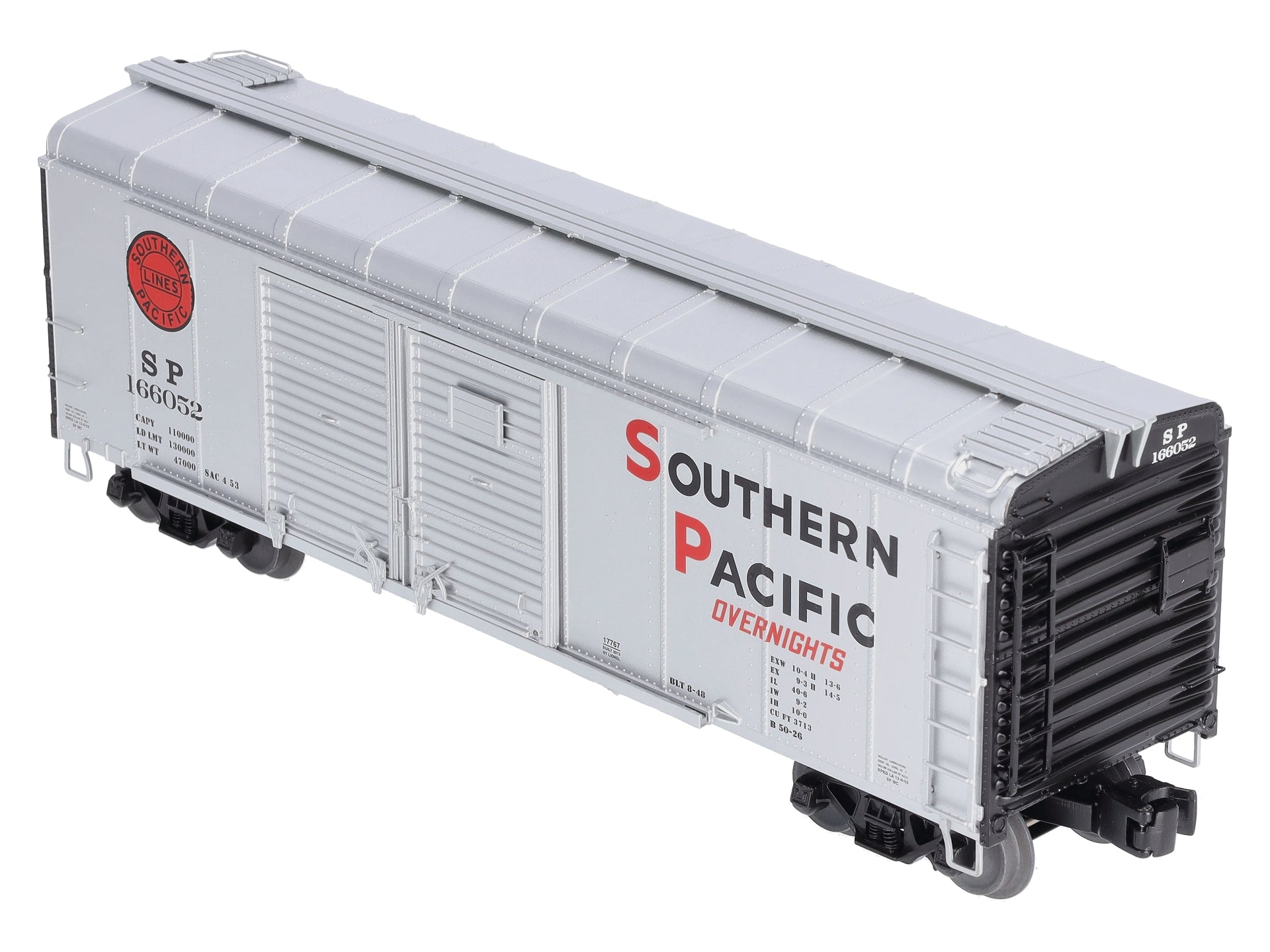 Lionel 6-17767 O Gauge SP Round-Roof Boxcar #166052 – Trainz
