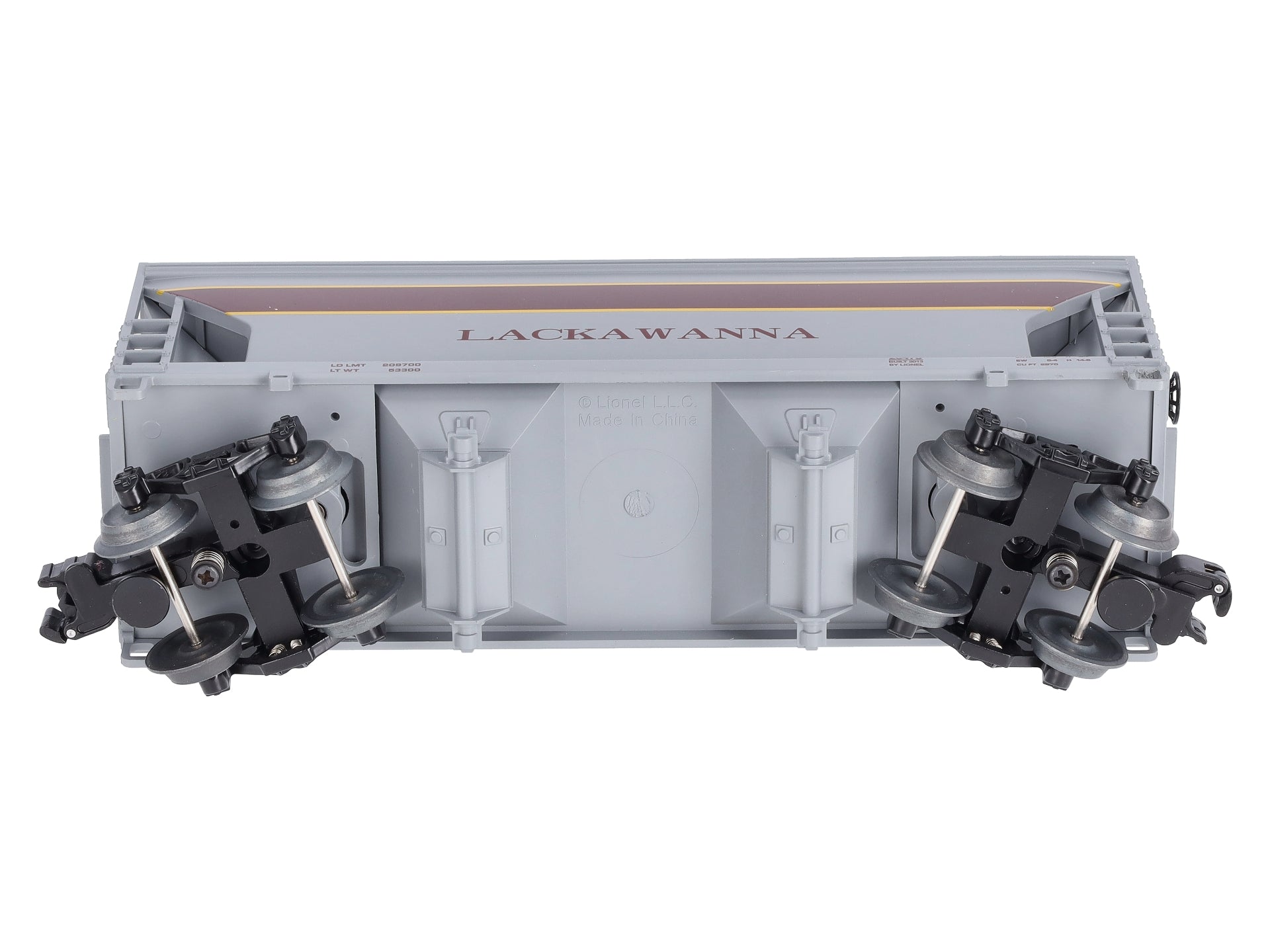 Lionel 6-26473 O Gauge Lackawanna NS Heritage ACF 2-Bay Covered Hopper