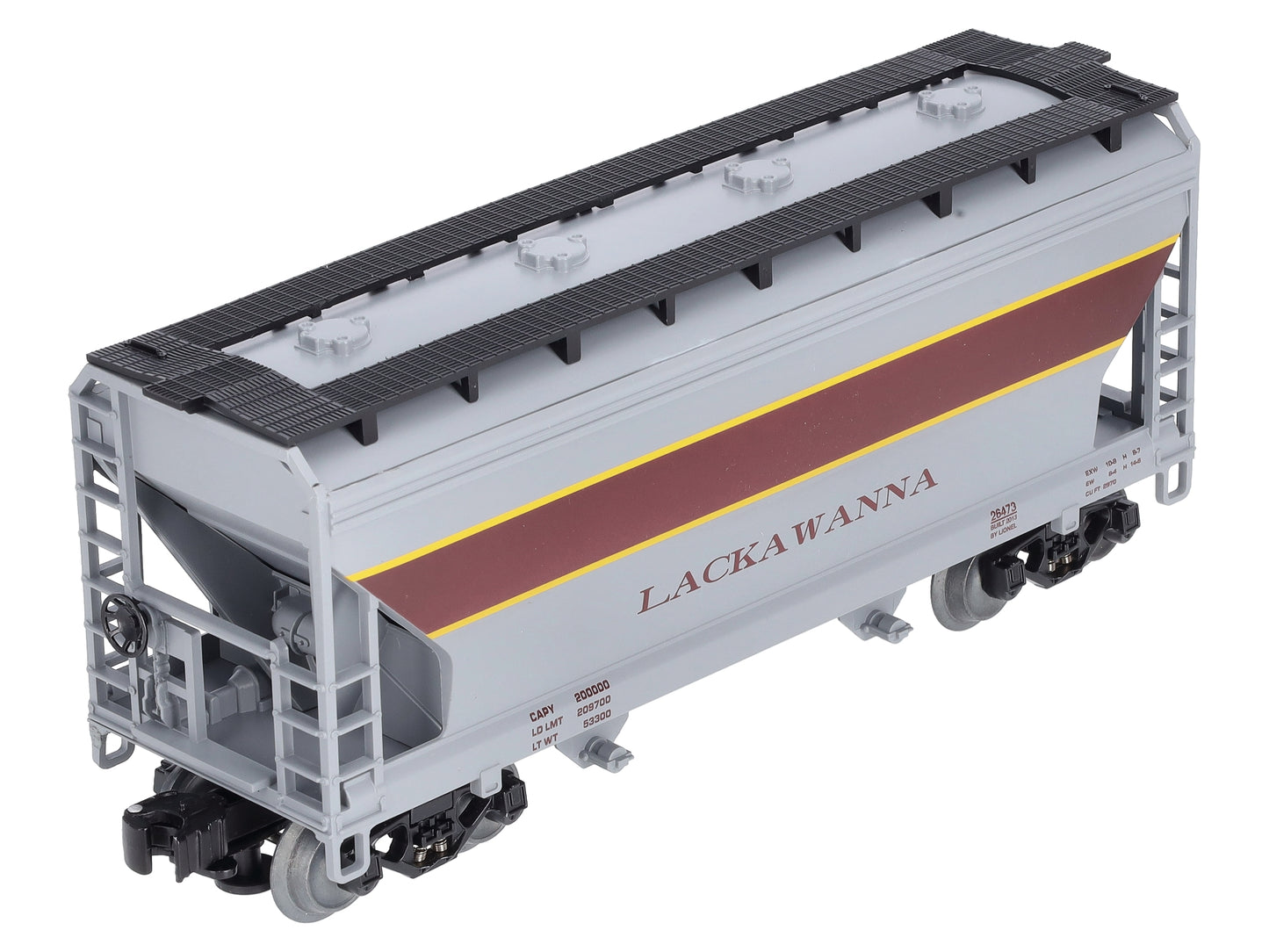 Lionel 6-26473 O Gauge Lackawanna NS Heritage ACF 2-Bay Covered Hopper