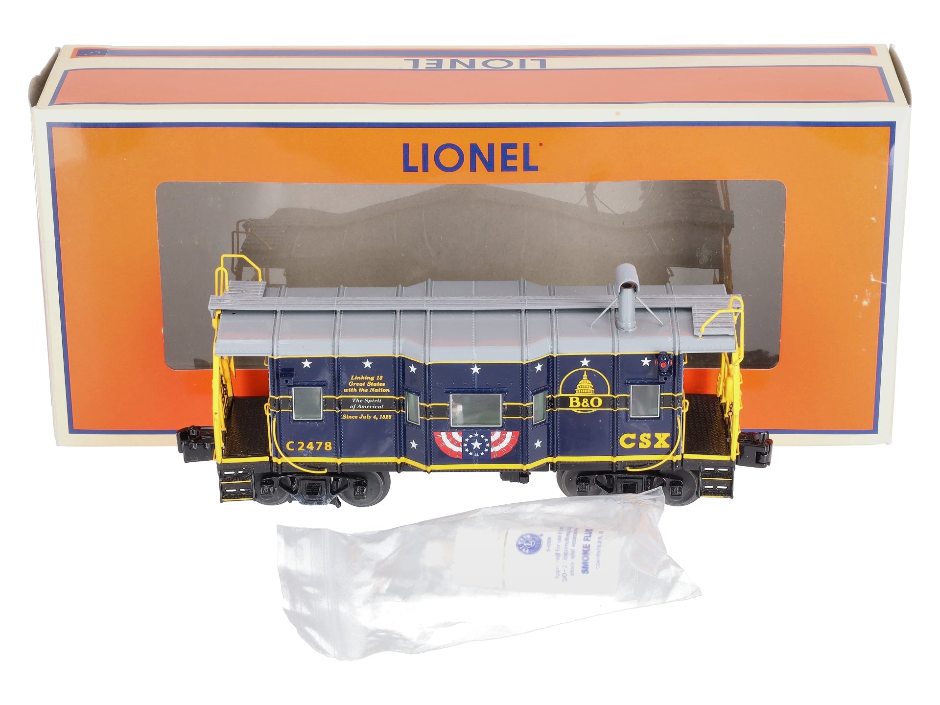Lionel 6-27651 O CSX Heritage Baltimore & Ohio I-12 Caboose