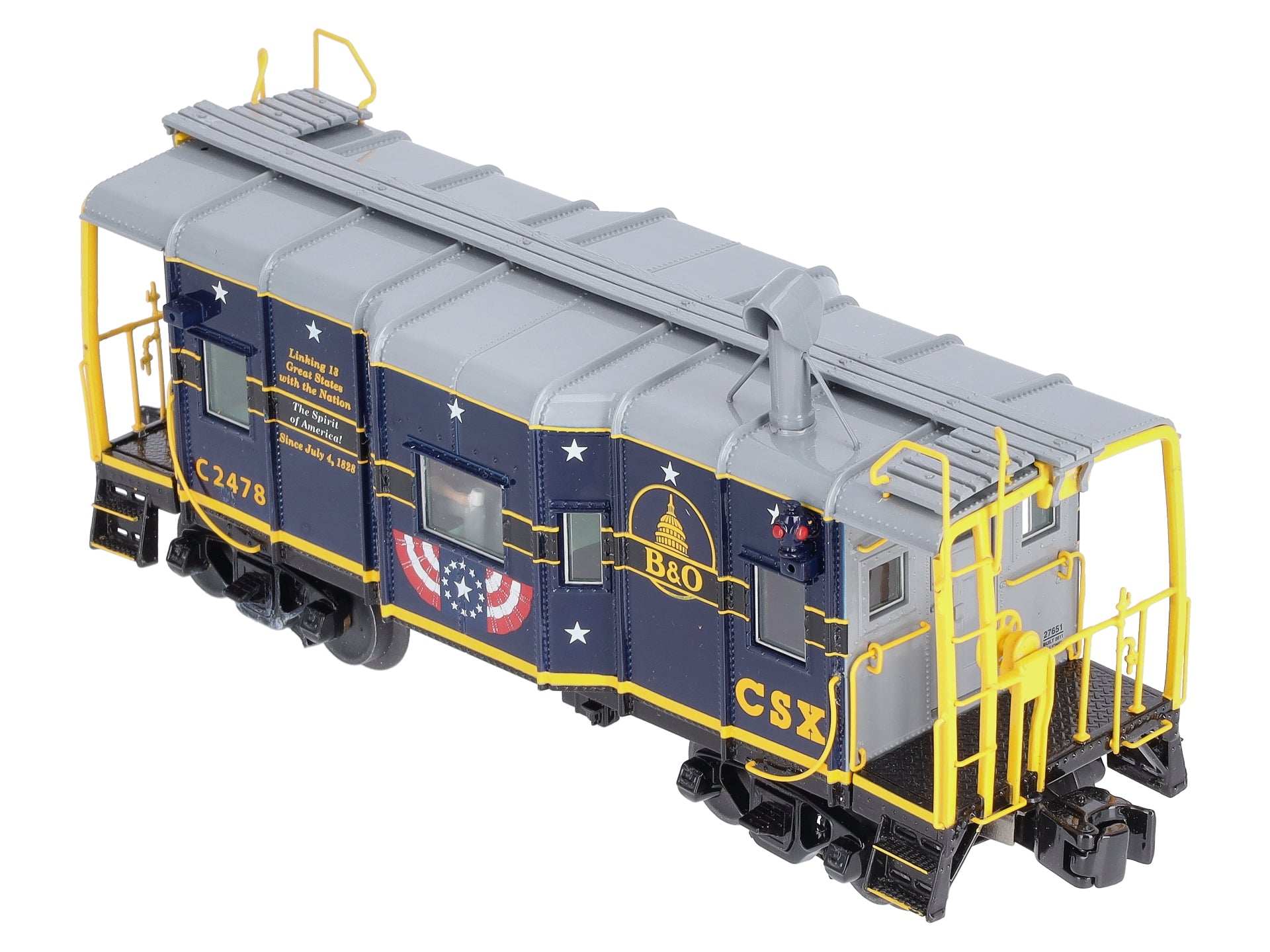 Lionel 6-27651 O CSX Heritage Baltimore & Ohio I-12 Caboose