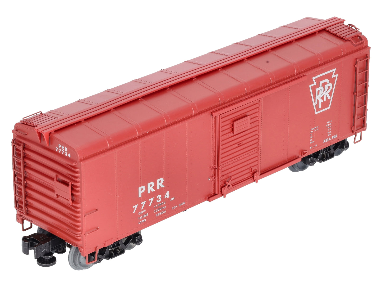 Lionel 6-84893 O Pennsylvania X31 Round Roof Boxcar #77734